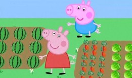 佩奇乔治吃瓜,揭秘夏日欢乐时光