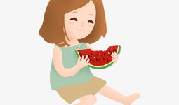 吃瓜姑娘图片,吃瓜姑娘的潮流风采