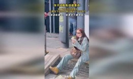 景点吃瓜女孩,趣味与美食的完美邂逅